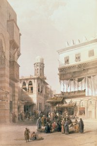 Bazar des chaudronniers, Le Caire, d